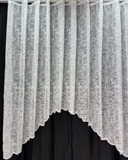 Тканина тюлева жакард HX M 18-92914-1 cream/170