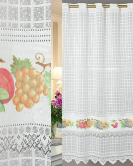 Тканина тюлева жакард HX 14G 230402/120s